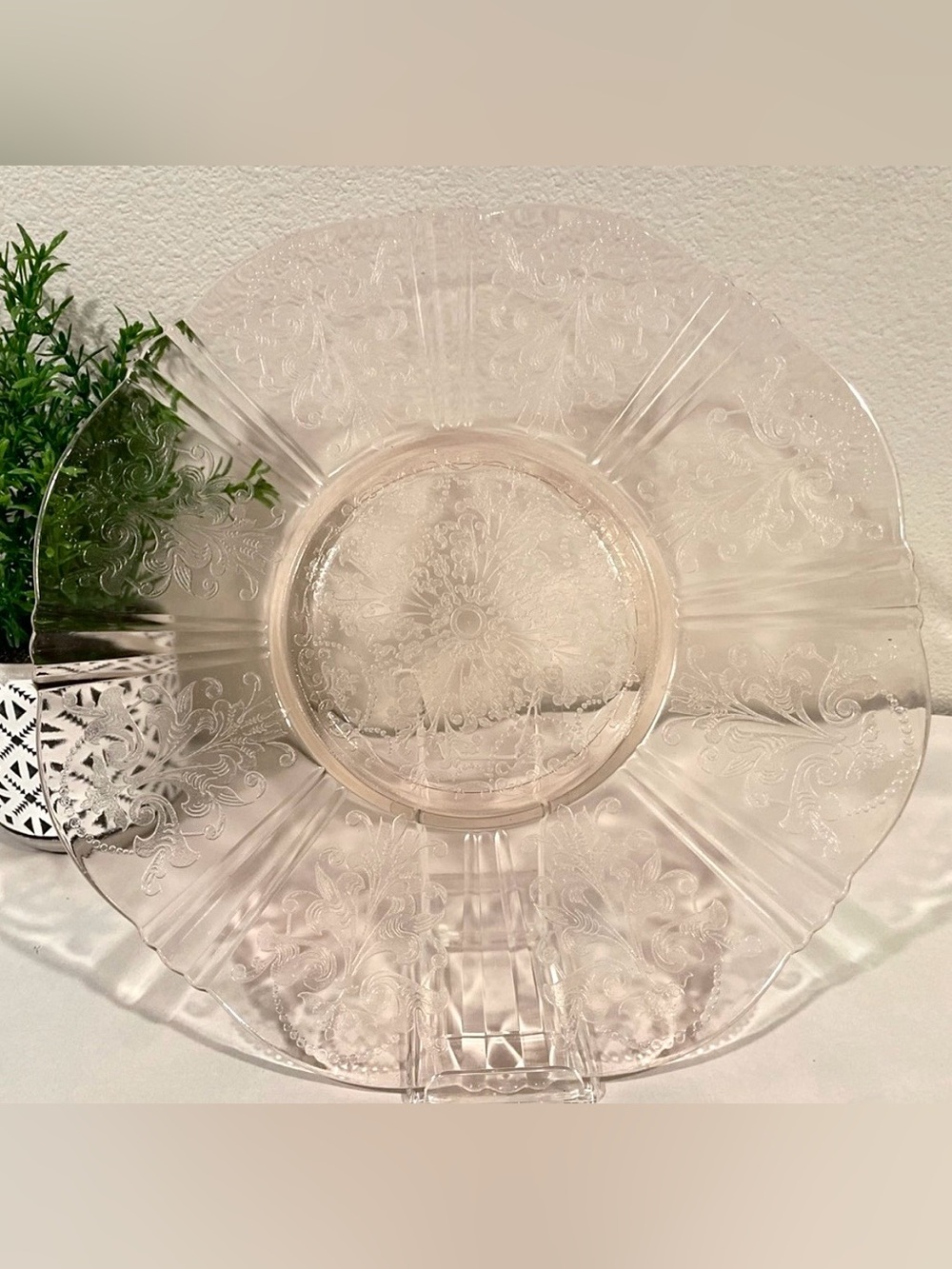 MacBeth-Evans “American Sweetheart” Pattern Charger Salver-Server Plate